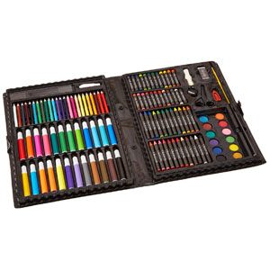 Darice 120-Piece Deluxe Art Set