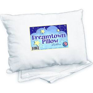 Dreamtown Kids Toddler Pillow With Pillowcase