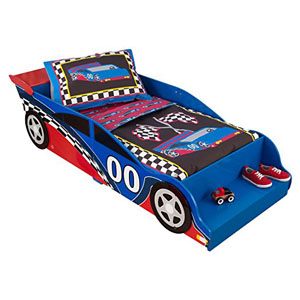 KidKraft Toddler Racecar Bedding Set